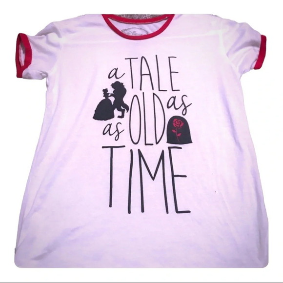 Beauty And The Beast classic T-Shirt - Picture 1 of 3